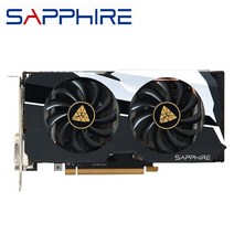사파이어 R7 260X 2GB 비디오 카드 GPU AMD Radeon GDDR5 그래픽 컴퓨터 게임 맵 GTX 750ti, 한개옵션0