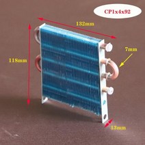 산소용접기 휴대용 전기 레이저 용접기 CP1X4X92 미니 콘덴서 라디에이터 구리 튜브 핀 증발기 용접 기계 물 냉각 배기, 92 fan 12V