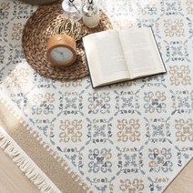 먼지없는 아부 태슬 물세탁 거실 침실 서재 식탁 사계절 카페트 러그 45x65~150x200cm 사이즈