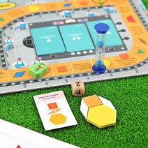 매쓰루트 사고력 보드게임 시리즈 1 / 8세이상 수연산 도형