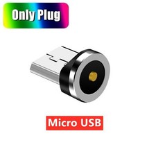 마그네틱 케이블 플매트 카펫 러그 C 마이크로 USB 충전 어댑터 전화 Usb Type-C 자석 충전기 아이폰 호환, [02] For Andriod Plug