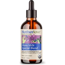 Motherlove 마더러브 More Milk Special Blend 모어 밀크 스페셜 블랜드 4 oz., 118ml, 1개