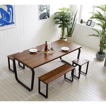 가정용탁자 밥상 리빙테이블 의자세트 1800 식탁 주방식탁 카페