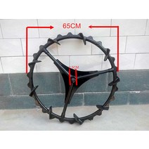 Kubota 호환 연결 부품 바퀴 SPW48c SPW68c 워킹 타이어 6조식 이앙기 뒷바퀴 650cn, 평범한 1쌍