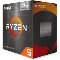 AMD Ryzen 5 5600G 프로세서(4.4GHz 6코어 소켓 AM4) 트레이 100 000000252