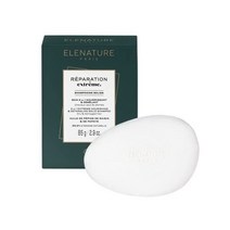 ELENATURE 파리 Reparation Extreme 2 in 1 영양 및 엉킴 방지 솔리드 바 샴푸 건조 손상된 모발용 비건 85g2.9온스