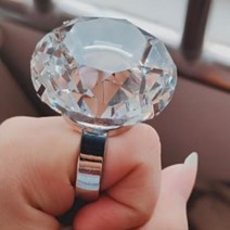 결혼기념일 3주년 선물 프로포즈 현관문, 4cm 반지