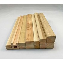 오비끼 각목 원목 자재 목공소 발코니 조경 부식방지, 두께2.7cmx너비4.6cmx길이4m