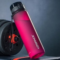 휴대용이온수기 알칼리 이온수기 정수기 5008001000ml 스포츠 물병 BPA 휴대용 누출 방지 셰이커 병 플라스틱 음료 용기 투어 체육관 항목, 0.65L+Fantasy Red