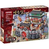 옥스포드 영웅 이순신 장군성 어린이 블럭 장난감, 본상품선택_W9A28BC