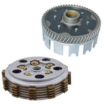 클러치디스크 Haojue 스즈키 HJ125K -a GS125 jh125 EN125 125 cc 오토바이 클러치 디스크 마찰 플레이트 센터 어셈블리, 2