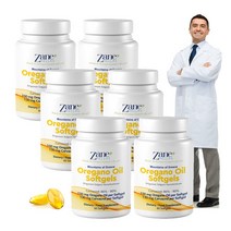 Zane Hellas 그리스 오레가노 오일 30% 캡슐 60정 6병 (카바크롤 86~90%) 천연항생제 항산화효과 제인 헬라스