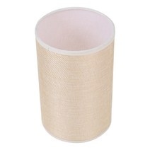 램프 그늘 전등갓 조명 음영 커버 현대 드럼 천 책상 테이블 작은 펜던트 리넨 교체 중간 벽 홈, 02 Yellow