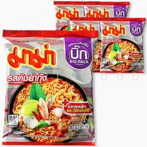 태국 마마똠얌 똠양꿍라면 점보 MAMA WORLDFOOD, 5개, 95g