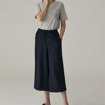 [올리비아로렌(아울렛)] 올리비아로렌 NC13 허리밴딩와이드팬츠 VOCDLXM5261