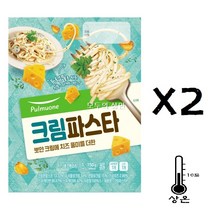 [풀무원] 크림파스타 1인 (150g) X 2봉, 150g, 2개