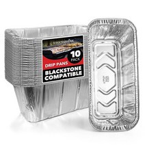 Stock Your Home 포일 그릴 드립 팬(30팩) Blackstone의 71.1cm(28인치) 76.2cm(30인치) 91.4cm(36인치) BBQ 그리들 + 43.2cm(, 10 pack