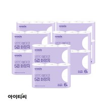 [(주)아이티씨] ★[아이티씨] 양면더블데코 5겹화장지 10팩, 10개