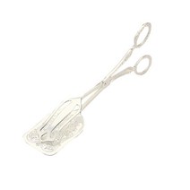 다기능 식품 서빙 집게 디저트 클립 주방 용품 결혼식 생일 연회, 정사각형 실버, 다중, 아연 합금