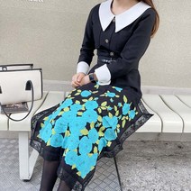 [미스블혹]신상 에티켓 앞치마 끈달린 레이스 손수건 무릎덮개 김수미손수건