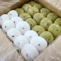 잔기지떡 1박스 쑥25개+흰색25개, 단품