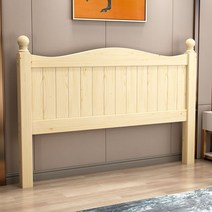 침대 헤드 프레임 더블 호텔 머리판 원목 보드 부속 수납형 라지 싱글 킹 슈퍼싱글 퀸, 유럽식 1m