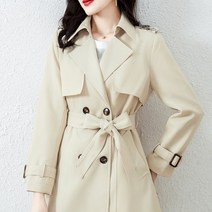 요모조모 1634 견장 트렌치 가을 봄 자켓