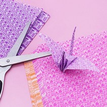 15cm 아이들 어린이집 유치원 수업 종이접기 빅사이즈 큰 야광 학종이, 15x15 야광 학종이
