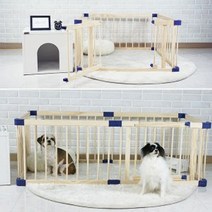 몽글이 원목 울타리 4P