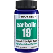 바이오테스트 Biotest Carbolin 19 소프트젤 60개 (30일분), 60정