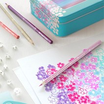 성인취미미술 쉬운 컬러링북 색연필 20p 색칠공부 일러스트 시니어 색칠공부도안 색칠