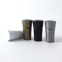 레일앤폴 25mm 커튼 플레인봉마개, 1조, 1조 블랙