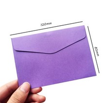 10 개몫 미니 봉투 DIY 다기능 크래프트 종이 초대장 선물 카드, 네이비 블루
