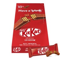 네슬레 킷캣 오리지널 20.5g 18개, 쿠팡이것저것 1