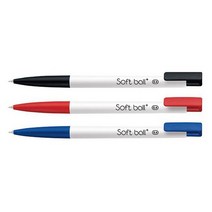 [아주문구도매상] 모나미 소프트볼 플러스0.4mm 24개입, 1세트, red/적색