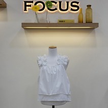 포커스 프릴 민소매 블라우스 FM2F7BL0662IV