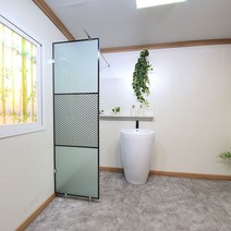 [안전강화유리/당일발송] A6마트 욕실파티션 55종 모음 DIY 쉬운설치 샤워부스, 불투명메쉬파티션600