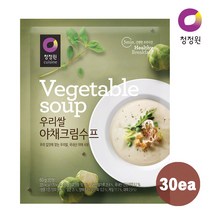 청정원 우리쌀 야채크림수프 x30개 (1box)
