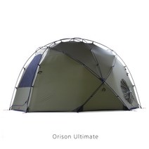 백컨트리 오리손 얼티메이트 / 돔쉘터 / 자립식 돔텐트 / 6인용 돔텐트 / 백패킹 돔텐트 / 알파인 돔쉘터, 오리손 얼티메이트 (올리브 그린)