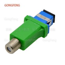 주파수변환기새로운 FTTH 수동 광 수신기 CATV 디지털 TV 신호 광전 변환기 SC/PC 광섬유 어댑터 인치 F, [03] SC PC Female head, 03 SC PC Female head