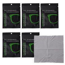 5Pcs Anti-Fog Wipes 안경 재사용 가능한 Pre-moistened Antifog 렌즈 천 Defogger Eyeglass Wipe Fogging Glasses clo, 5pc
