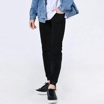 허리밴딩 조거 블랙 청바지 남자 스판바지 다양한코디 30대 단정한 바지종류 핏