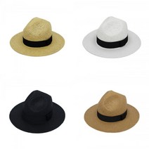 GVP 딱딱한 정장 페도라 밀짚모자 중절모 여자밀짚모자