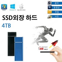 이동식 SSD 하드디스크 16TB 8TB 4TB 2T 1T 고속, 실버, 500GB
