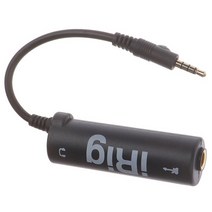 기타 인터페이스 i-rig 변환기 교체 기타 전화 기타 오디오 인터페이스 기타 튜너 기타 라인 irig 변환기, 검은색