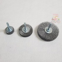 공업용_전동드릴_녹제거_브러시(T형_스텐_브러쉬)_스텐_철_베이비__와이어_산업용 209A, T형 브러쉬 스텐 30mm