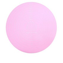 돌림판 아이싱기계 케이크 회전판 30cm 케이크 턴테이블 팻 실리콘 베이킹 매트 사이즈 비 스틱 고온 내성, 1개