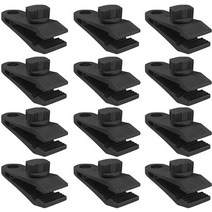 차량어닝타프 차량어닝 차량어닝탠트 차량어닝레일 tarp clips heavy duty, 12개