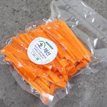 채선 간편 손질 당근채 국내산 수입산 5팩, 국내산 / 100g 내외