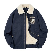 남자 항공 점퍼 패딩 방수 방풍 아우터 라몬 램스울 패딩 남 겨울 기모 도톰 오버사이즈 남성 조종사복 점퍼